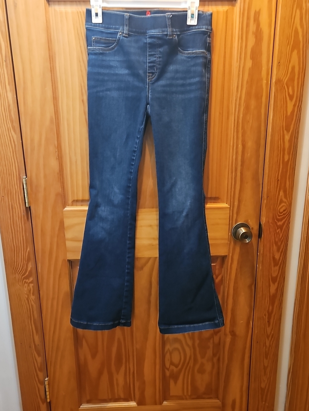 SPANX Dark Blue Flare Jeans
